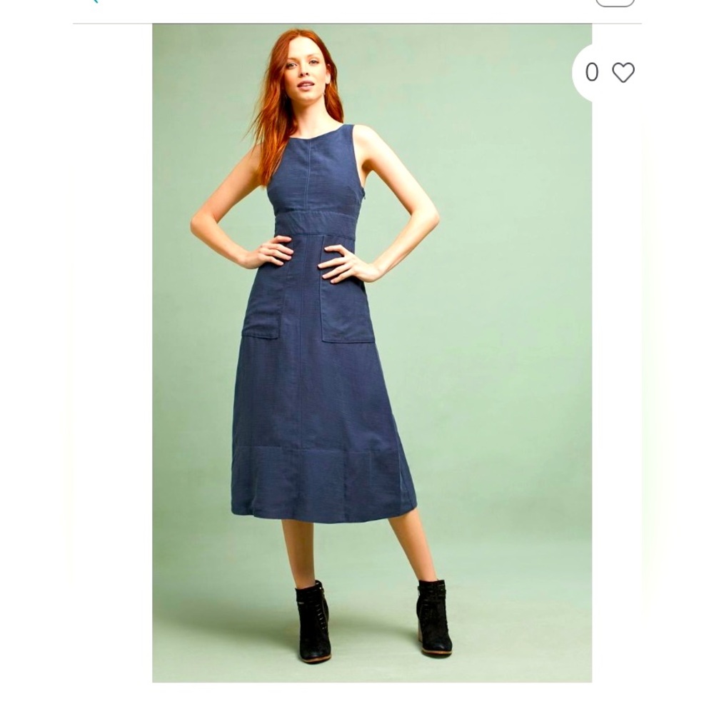 Pinafore Crossback Dress